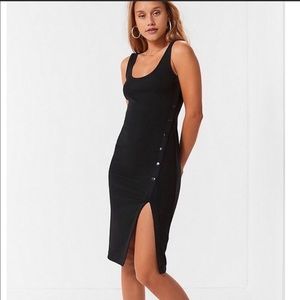 Urban Outfitters Addy Snap Button Bodycon Dress